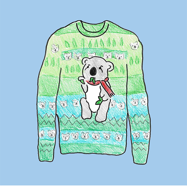 ugly christmas sweater ダサいクリスマスセーター　