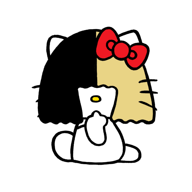 The U web magazine ウェブマガジン イラスト hiroshi masuda Sia hello kitty